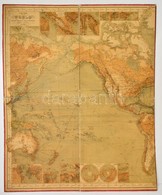 1879 Chart Of The World On Mercators Projection, Constructed By Hermann Berghaus, Gotha, Justus Perthes, IX. Edition, Va - Sonstige & Ohne Zuordnung