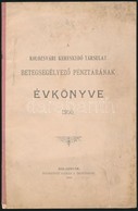 1901 A Kolozsvari Keresked? Tarsulat Betegsegelyez? Penztaranak Evkoenyve. Szakadassal. 16p. - Non Classés