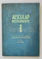 Cca 1930 Fogaszati Eszkoezoek Vastag, Kepes Katalogusa. Koetes Beluel Seruelt / Dentist Tools, Substatntial Picture Cata - Unclassified