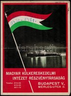 1930 Bp., A Magyar Kuelkereskedelmi Intezet Reszvenytarsasag Kinyithato Reklamja - Unclassified