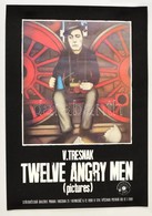 1991 Praga, V. Tresnak: Twelve Angry Men Kiallitas Plakat, 57x40 Cm - Other & Unclassified