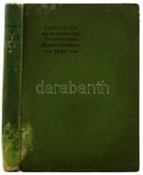 Zeitschrift Des Deutschen Und Oesterreichisen Alpenverein. Muenchen, 1909 Kepekkel Illusztralt Kiadvany. Az Egyik Terkep - Non Classificati