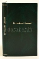 Dr. Balint Kornel: Toervenykezesi Utmutato Maganjogi Perekben. Bp., 1911, Franklin-Tarsulat, VII+276 P. Atkoetoett Igeny - Ohne Zuordnung