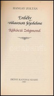 Hangay Zoltan: Erdely Valasztott Fejedelme. Rakoczi Zsigmond. Bp., 1987, Zrinyi. Kiadoi Papirkoetes. - Non Classificati