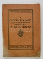 Dr. Terey Gabor: A Grof Palffy Janos Altal Hagyomanyozott Kepgy?jtemeny Leiro Lajstroma. Bp., 1913, Hornyanszky. Kiadoi  - Non Classés