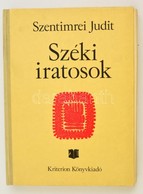 Szentimrei Judit: Szeki Iratosok. Bukarest, 1982. Kriterion. 46t. Egeszvaszon Mappaban. A Tablakat Haaz Sandor, A Szoeve - Unclassified
