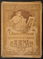 1897 Orszagos Magyar Kepz?m?veszeti Tarsulat Albuma 1897, Benne 14 Nyomattal, Rossz Allapotban, Kopott, Foltos, Hullamos - Unclassified