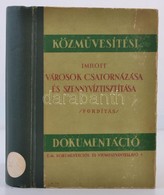 Karl Imhoff: A Csatornazas Es Szennyviztisztitas Kezikoenyve. Bp., 1955, Dokumentacios Ese Nyomtatvanyellato Vallalat. K - Unclassified