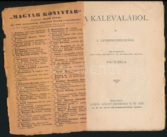 A Kalevalabol. A Lemminkaejnen-runok. Forditotta, Bevezetessel, Es Jegyzetekkel Ellatta: Vikar Bela. Magyar Koenyvtar 20 - Unclassified