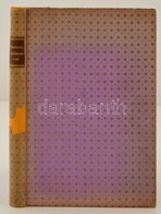Hodossy Gida: Valogatott Koeltemenyei. Bp., 1936, 'Patria'. Korabeli Kisse Viseltes Kartonalt Papirkoetes, Ex Libris-sze - Unclassified