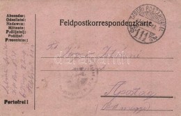 6 Db Els? Vilaghaborus Osztrak-magyar Tabori Postai Levelez?lap / 6 WWI Austro-Hungarian Military Field Posts. K.u.K. Fe - Unclassified