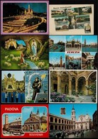 ** 11 Db Modern Vallas Temaju Kepeslapok, Katolikus Szent Helyek, Varoskepes Lapok / 11 Modern Religion Themed Postcards - Unclassified