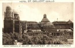 T2/T3 Budapest XI. Hotel Szent Gellert Szallo Es Gyogyfuerd? (EB) - Non Classificati