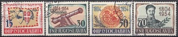 YUGOSLAVIA 751-754,used,falc Hinged - Andere & Zonder Classificatie