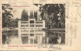 * T2/T3 Kolozsvar, Cluj; Korcsolya Csarnok. Dunky Fiverek Kiadasa / Ice Skating Hall (EK) - Unclassified