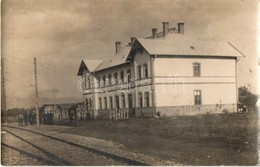 * T2 Piski, Simeria; Vasutallomas, Rendez? Palyaudvar, Vasutasok, Adler Fenyirda / Railway Station, Railwaymen - Zonder Classificatie