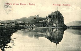 T2/T3 Deveny, Theben A. D. Donau, Devin; Arpadhegy, Var Romok, Emlekm?. W. L. Bp. 2413. Josef Skoda Kiadasa / Arpadkogel - Zonder Classificatie