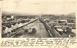 T2/T3 Eperjes, Presov; F? Utca. Divald / Main Street (EK) - Non Classés