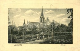 T2/T3 Ipolysag, Sahy; Setater, Evangelikus Templom. W. L. Bp. 4752. / Promenade Park, Church (EK) - Unclassified