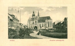 T2/T3 Kassa, Kosice; Erzsebet Szekesegyhaz. W. L. Bp. 6203. / Cathedral (EK) - Unclassified