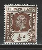 Leeward Islands SG 46, Mi 46 * MH - Leeward  Islands