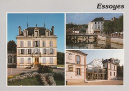 ESSOYES - TRES BELLE CARTE PHOTO MULTIVUES - 2 SCANNS - - Essoyes