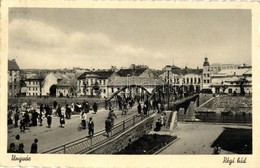 T2/T3 Ungvar, Uzshorod, Uzhhorod, Uzhorod; Regi Hid, Kerekpar / Old Bridge, Bicycle (EK) - Non Classés