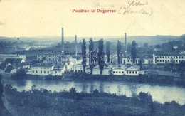 T2/T3 Duga Resa, Dugaresa, Dugerese; Pamut Fono- Es Szoev? Gyar. W. L. 938. / Cotton Spinning And Weaving Factory (EK) - Non Classés