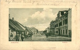 T2/T3 Karolyvaros, Karlovac; Rakovac. Naklada S. Jelaca / Utcakep, Uezletek. W. L. Bp. 1696. / Street View, Shops (EK) - Non Classés