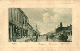 T3 Arpatarlo, Ruma; Hauptgasse / Glavna Ulica / F? Utca,  Uezletek. W. L. Bp. 4308. / Main Street, Shops (kis Szakadas / - Ohne Zuordnung