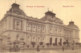 ** T2/T3 Karloca, Karlowitz, Sremski Karlovci; Narodni Dom / Szerb Nephaz. W. L. 311. / Serbian National Hall (kis Sarok - Sin Clasificación