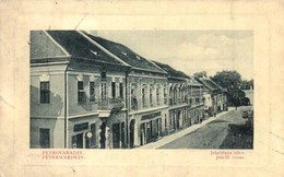 T2/T3 Petervarad, Peterwardein, Petrovaradin; Jelaciceva Ulica / Jelacic Gasse / Utcakep, Uezletek. K. Fradl Kiadasa / S - Sin Clasificación