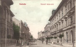 T2/T3 Szabadka, Subotica; Kossuth Lajos Utca. Weisz L. Uezlete / Street View, Shop (EK) - Ohne Zuordnung