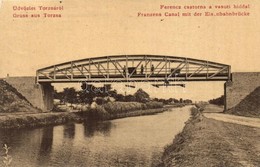 T2 Torzsa, Savino Selo; Ferenc Csatorna, Vasuti Hid. W. L. 2018. / Franzens Canal Mit Der Eisenbahnbruecke / Canal, Rail - Zonder Classificatie