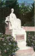 ** Vienna, Wien - 3 Pre-1945 Town-view Postcards: Parlamentsbrunnen, Rathaus, Kaiserin Elisabeth Denkmal - Sin Clasificación
