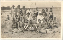 * T2 1904 Niendorf/Ostsee, Bathing Children Group Photo - Ohne Zuordnung