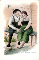 ** T3 Bavarian Couple, Folklore S: Huber (EB) - Non Classés