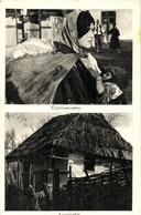 * T2 Karpataljai Ciganyasszony, Folklor, Nepviselet / Transcarpathian Gypsy Lady, Folklore, Tratiditonal Costume, Hut - Ohne Zuordnung