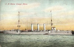 T2/T3 SM Kleiner Kreuzer Mainz. Kaiserliche Marine / German  Imperial Navy Light Cruiser (EK) - Non Classificati