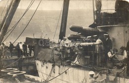 * T2/T3 1917 SMS Csepel Osztrak-magyar Tatra Osztalyu Rombolo Javitas Alatt A Dokkban, Az Ontranto-i Csata Utan / K.u.K. - Non Classés