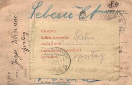 6 Db Els? Vilaghaborus Osztrak-magyar Tabori Postai Levelez?lap / 6 WWI Austro-Hungarian Military Field Posts. K.u.K. Fe - Unclassified
