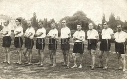 * T3 Budapest, Ludovikas Katonak Labdarugo Csapata, Csoportkep / Military Students' Football Team In The Military School - Non Classificati