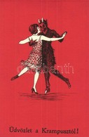 ** T2 Uedvoezlet A Krampusztol! / Lady Dancing With Krampus. C.H.W. VIII/2. 2506-4. - Ohne Zuordnung