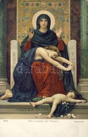 T2/T3 Die Jungfrau Als Troesterin, Stengel, Litho S: Bouguereau (EK) - Non Classés