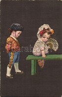 T4 Italian Art Postcard, Children, Ultra 2034. (pinholes) - Non Classés