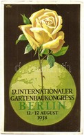 T3 1938 12. Internationaler Gartenbaukongress Berlin / 12. Nemzetkoezi Kerteszeti Kongresszus Berlin / International Hor - Non Classés