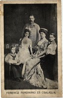 ** T3 Ferenc Ferdinand Es Csaladja / Archduke Franz Ferdinand Of Austria With His Family (EB) - Zonder Classificatie