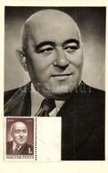 ** T2 Rakosi Matyas / Hungarian Communist Politician, Portrait, Carte Maximum CM - Sin Clasificación