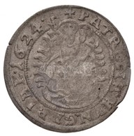 1624. Garas Ag 'II. Ferdinand' Koronas Cimer (2,15g) T:2- Ph. / Hungary 1624. Groschen Ag 'Ferdinand II' Crowned Coat Of - Ohne Zuordnung