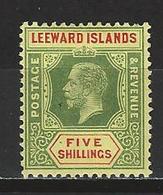 Leeward Islands SG 57b, Mi 57z * MH - Leeward  Islands